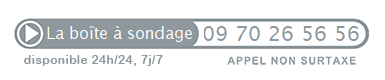 Callbot - La boite à sondage Callbot - La boite à sondage